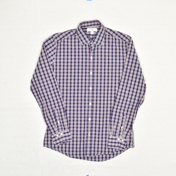 Buttoned Down Men Shirt Long Sleeve Cotton Blend Multicolor Size M 15-15.5 34/35 - Picture 2 of 8